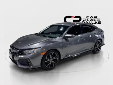 Another view of 2017 Honda Civic Sport HATCHBACK,CAM,BT,1.5T,FOLD SEATS,ALLOYS for sale in Addison, TX at Car Place Dallas