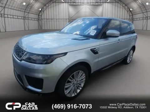 Silver 2018 Land Rover Range Rover Sport HSE NAV,CAM,HTD LTHR,PWR LIFTGATE,4WD,BT,LUXURY SUV for sale in Addison, TX