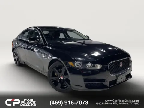 Black 2019 Jaguar XE 20d Prestige DIESEL,LTHR,BT,PUSH START,LUXURY SEDAN for sale in Addison, TX