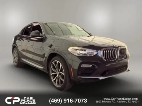 Gray 2019 BMW X4 xDrive30i CAM,PWR LIFTGATE,AWD,BLUETOOTH,PUSH START for sale in Addison, TX