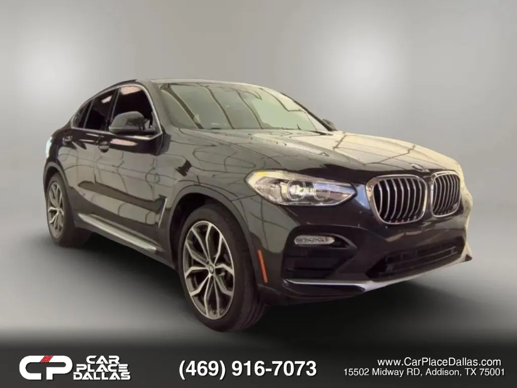 Gray 2019 BMW X4 xDrive30i CAM,PWR LIFTGATE,AWD,BLUETOOTH,PUSH START for sale in Addison, TX