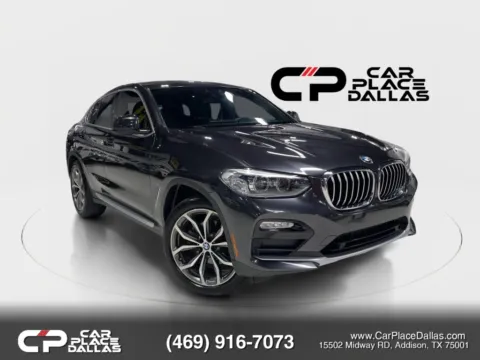 Gray 2019 BMW X4 xDrive30i CAM,PWR LIFTGATE,AWD,BLUETOOTH,PUSH START for sale in Addison, TX
