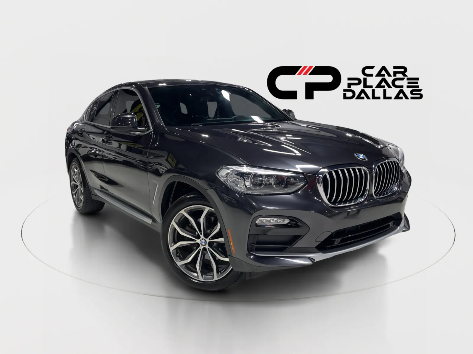 Gray 2019 BMW X4 xDrive30i,PREM PKG,CONV PKG,NAV,HUD,HK,HTD/VENT LTHR,20 WHLS,CARPLAY,WIRELESS CHARGE for sale in Addison, TX