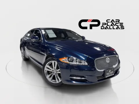 Blue 2013 Jaguar XJ L Portfolio NAV,CAM,PANO,HTD/COOLED LTHR,REAR EXEC STS,MERIDIAN,V8 for sale in Addison, TX
