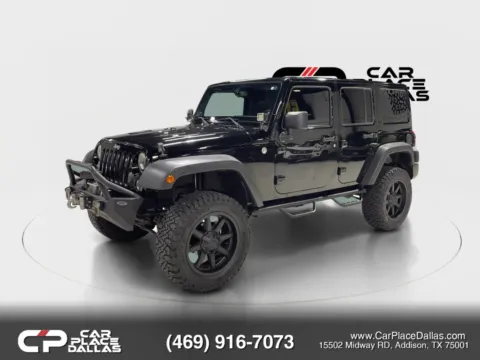 Another view of 2014 Jeep Wrangler Rubicon 4X4,REM TOP,V6,UNLIMITED,OFF ROAD,ALLOYS,TOW READY for sale in Addison, TX at Car Place Dallas