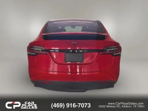 Another view of 2023 Tesla Model X Standard Range DUAL MOTOR,AWD,ULTRA RED,PREM AUDIO,20IN WHEELS,5 SEAT for sale in Addison, TX at Car Place Dallas