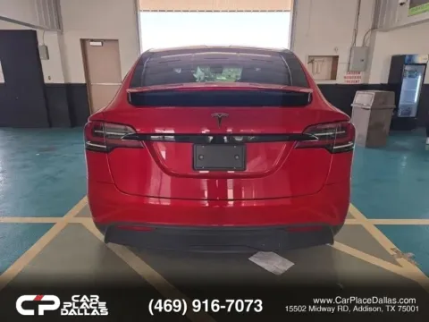 Another view of 2023 Tesla Model X Standard Range,DUAL MOTOR AWD,ULTRA RED,20 CYBERSTREAM,5 SEAT,PREM AUDIO for sale in Addison, TX at Car Place Dallas