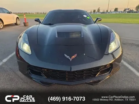 Another view of 2014 Chevrolet Corvette Stingray 3LT,7-SPD MANUAL,NAV,HUD,HTD/VENT STS,BOSE,NPP EXHAUST,CARBON ROOF for sale in Addison, TX at Car Place Dallas