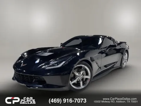Photos of 2014 Chevrolet Corvette Stingray 3LT,7-SPD MANUAL,NAV,HUD,HTD/VENT STS,BOSE,NPP EXHAUST,CARBON ROOF for sale in Addison, TX at Car Place Dallas