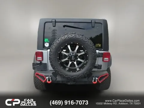 More photos of 2018 Jeep Wrangler Unlimited Willys Wheeler 4X4,HARD TOP,LED LIGHTS,TOW PKG,TRAC-LOK,ROCK RAILS,BT at Car Place Dallas, TX