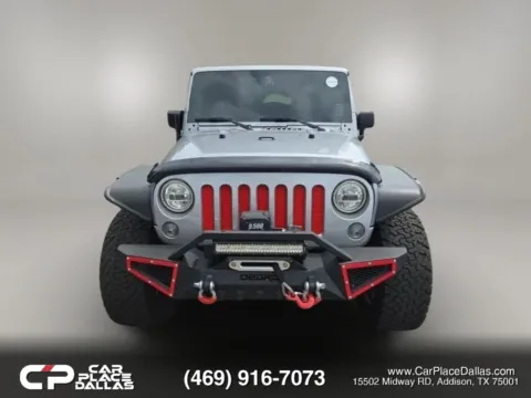 More photos of 2018 Jeep Wrangler Unlimited Willys Wheeler 4X4,HARD TOP,LED LIGHTS,TOW PKG,TRAC-LOK,ROCK RAILS,BT at Car Place Dallas, TX