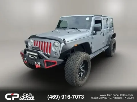Photos of 2018 Jeep Wrangler Unlimited Willys Wheeler 4X4,HARD TOP,LED LIGHTS,TOW PKG,TRAC-LOK,ROCK RAILS,BT for sale in Addison, TX at Car Place Dallas