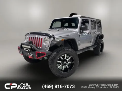 Photos of 2018 Jeep Wrangler Unlimited Willys Wheeler 4X4,HARD TOP,LED LIGHTS,TOW PKG,TRAC-LOK,ROCK RAILS,BT for sale in Addison, TX at Car Place Dallas