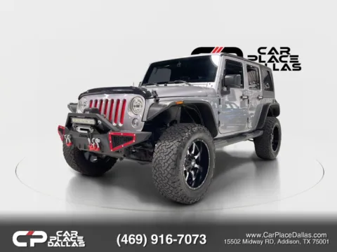 More photos of 2018 Jeep Wrangler Unlimited Willys Wheeler 4X4,HARD TOP,17 BLACK WHLS,TRAC-LOK,3.73 AXLE,LED,TOW PKG,BT at Car Place Dallas, TX