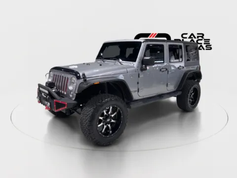 Another view of 2018 Jeep Wrangler Unlimited Willys Wheeler 4X4,HARD TOP,17 BLACK WHLS,TRAC-LOK,3.73 AXLE,LED,TOW PKG,BT for sale in Addison, TX at Car Place Dallas