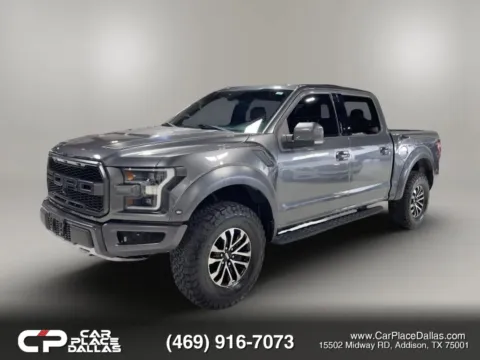 Another view of 2019 Ford F-150 SuperCrew Cab Raptor SuperCrew 4X4,802A,TECH PKG,PANO,NAV,360 CAM,B&O,ACC,TORSEN,TOW TECH for sale in Addison, TX at Car Place Dallas