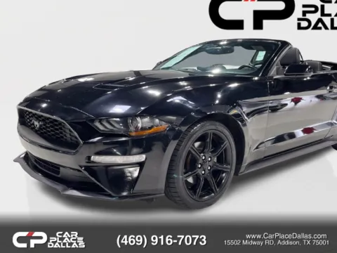 More photos of 2020 Ford Mustang EcoBoost CONVERTIBLE,TURBO,CAM,BT,PUSH START,RWD,TRACK APPS at Car Place Dallas, TX