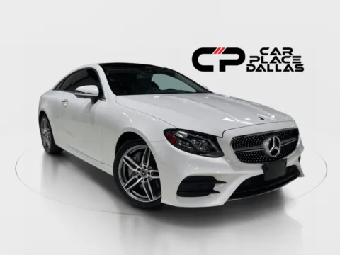 White 2019 Mercedes-Benz E-Class E 450 4MATIC,BITURBO V6,CAM,HTD STS,MEMORY,LED,AWD for sale in Addison, TX
