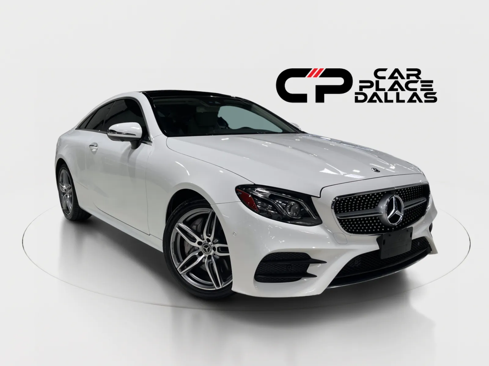White 2019 Mercedes-Benz E-Class E 450 4MATIC,BITURBO V6,CAM,HTD STS,MEMORY,LED,AWD for sale in Addison, TX
