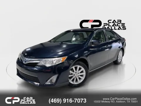 Photos of 2014 Toyota Camry Hybrid XLE NAV,CAM,MOONROOF,HTD LTHR,BLIND SPOT,RCTA,SMART KEY for sale in Addison, TX at Car Place Dallas