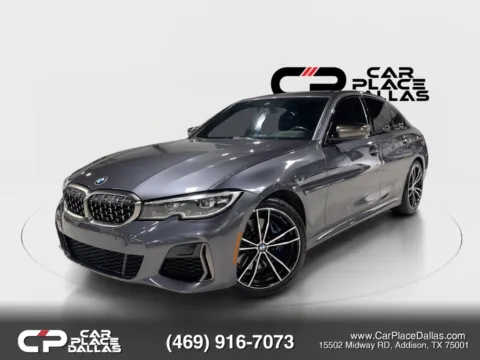Photos of 2020 BMW 3 Series M340i PREM PKG,NAV,HUD,HARMAN KARDON,HTD LTHR,BLIND SPOT,19IN M WHLS for sale in Addison, TX at Car Place Dallas