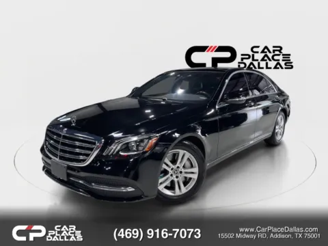 Photos of 2020 Mercedes-Benz S-Class S 450 NAV,CAM,PANO,HTD/COOLED LTHR,BURMESTER,CARPLAY,ANDROID AUTO for sale in Addison, TX at Car Place Dallas