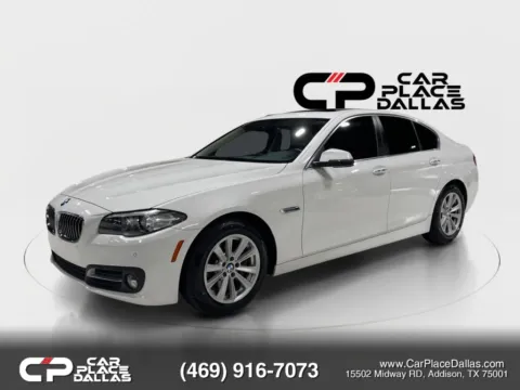 Another view of 2016 BMW 5 Series 528i TURBO,IDRIVE,PWR STS,MEMORY,BT,RWD,27 SVC RECORDS for sale in Addison, TX at Car Place Dallas