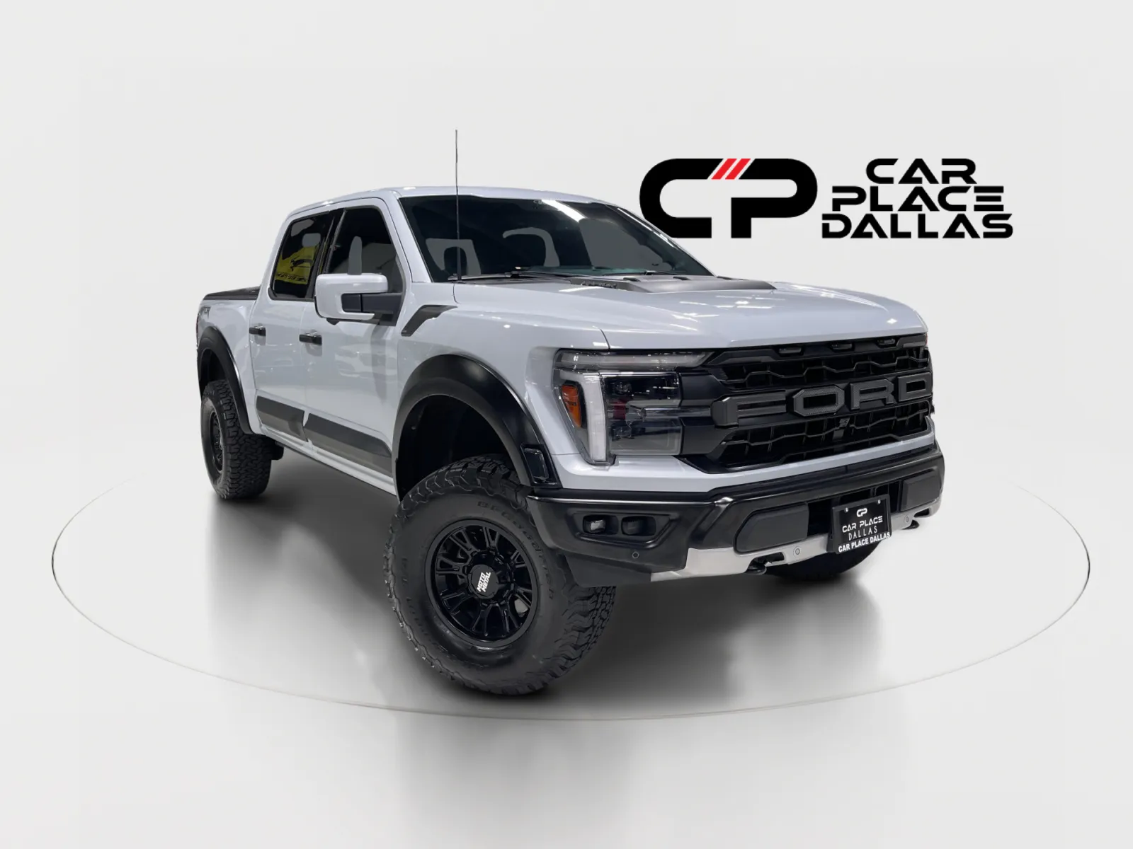 White 2025 Ford F-150 SuperCrew Cab Raptor 450HP,FOX LIVE VALVE,4X4,LOCKER,SYNC 4,CARPLAY,ANDROID AUTO for sale in Addison, TX