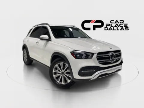 White 2020 Mercedes-Benz GLE 350 4MATIC,MBUX,CAM,CARPLAY,ANDROID AUTO,PWR LIFTGATE,AWD for sale in Addison, TX