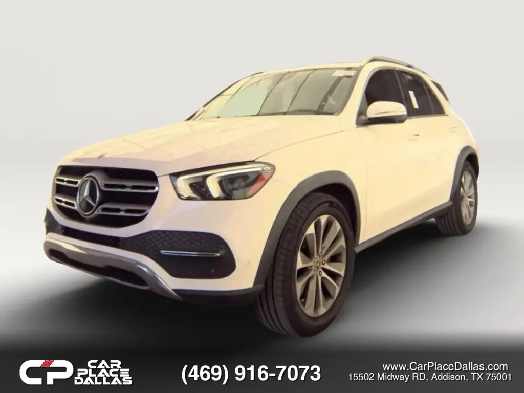 White 2020 Mercedes-Benz GLE 350 4MATIC,MBUX,CAM,CARPLAY,ANDROID AUTO,PWR LIFTGATE,AWD for sale in Addison, TX