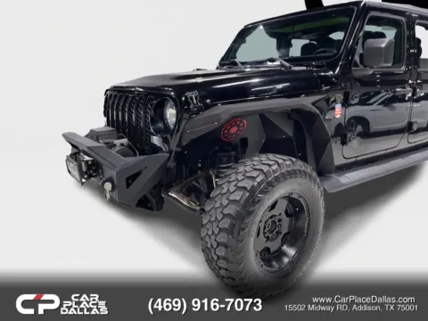 More photos of 2023 Jeep Gladiator Sport 4X4,V6,CREW CAB,5FT BED,CAM,TRAIL READY at Car Place Dallas, TX