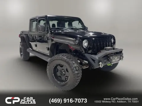 Black 2023 Jeep Gladiator Sport 4X4,V6,CREW CAB,5FT BED,CAM,TRAIL READY for sale in Addison, TX