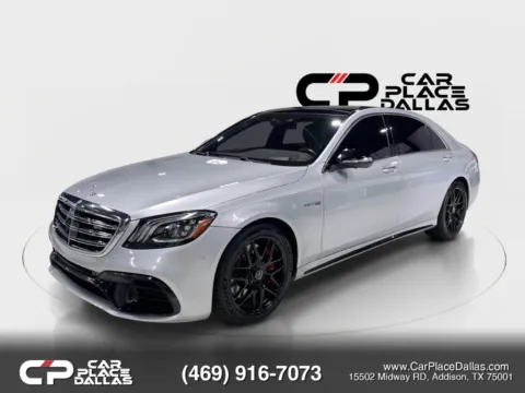 Another view of 2019 Mercedes-Benz AMG S-Class S 63 AMG 603HP,NAV,CAM,PANO,HUD,HTD/COOLED LTHR,BURMESTER,AWD for sale in Addison, TX at Car Place Dallas