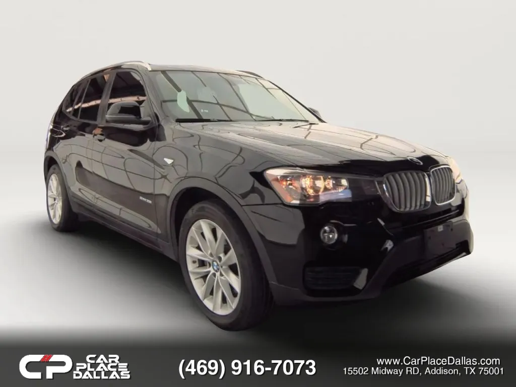 Black 2017 BMW X3 sDrive28i Sport Utility 4D for sale in Addison, TX