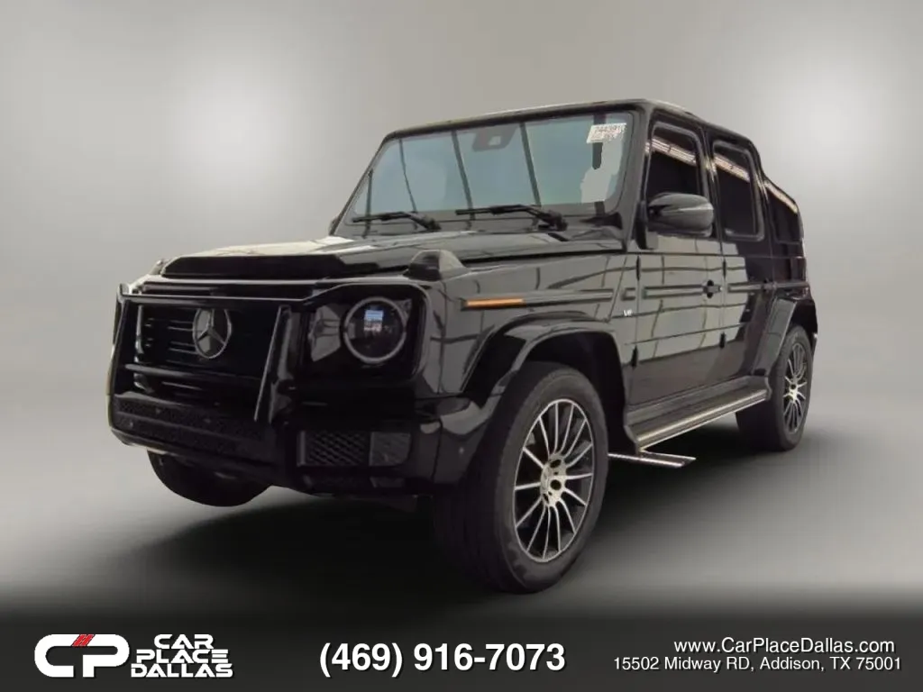 Black 2020 Mercedes-Benz G-Class G 550 NAV,CAM,CARPLAY,ANDROID AUTO,HTD/COOLED LTHR,SUNROOF,4MATIC for sale in Addison, TX
