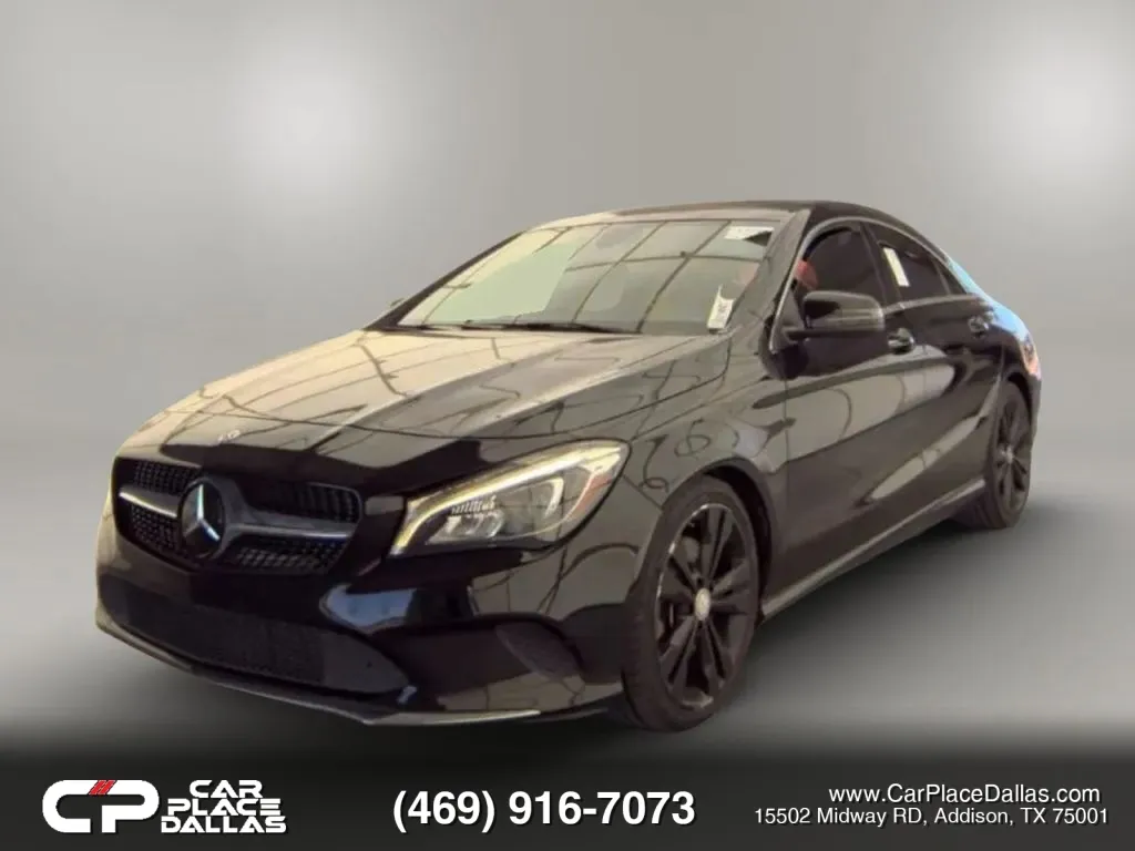 Black 2019 Mercedes-Benz CLA 250 4MATIC Coupe 4D for sale in Addison, TX