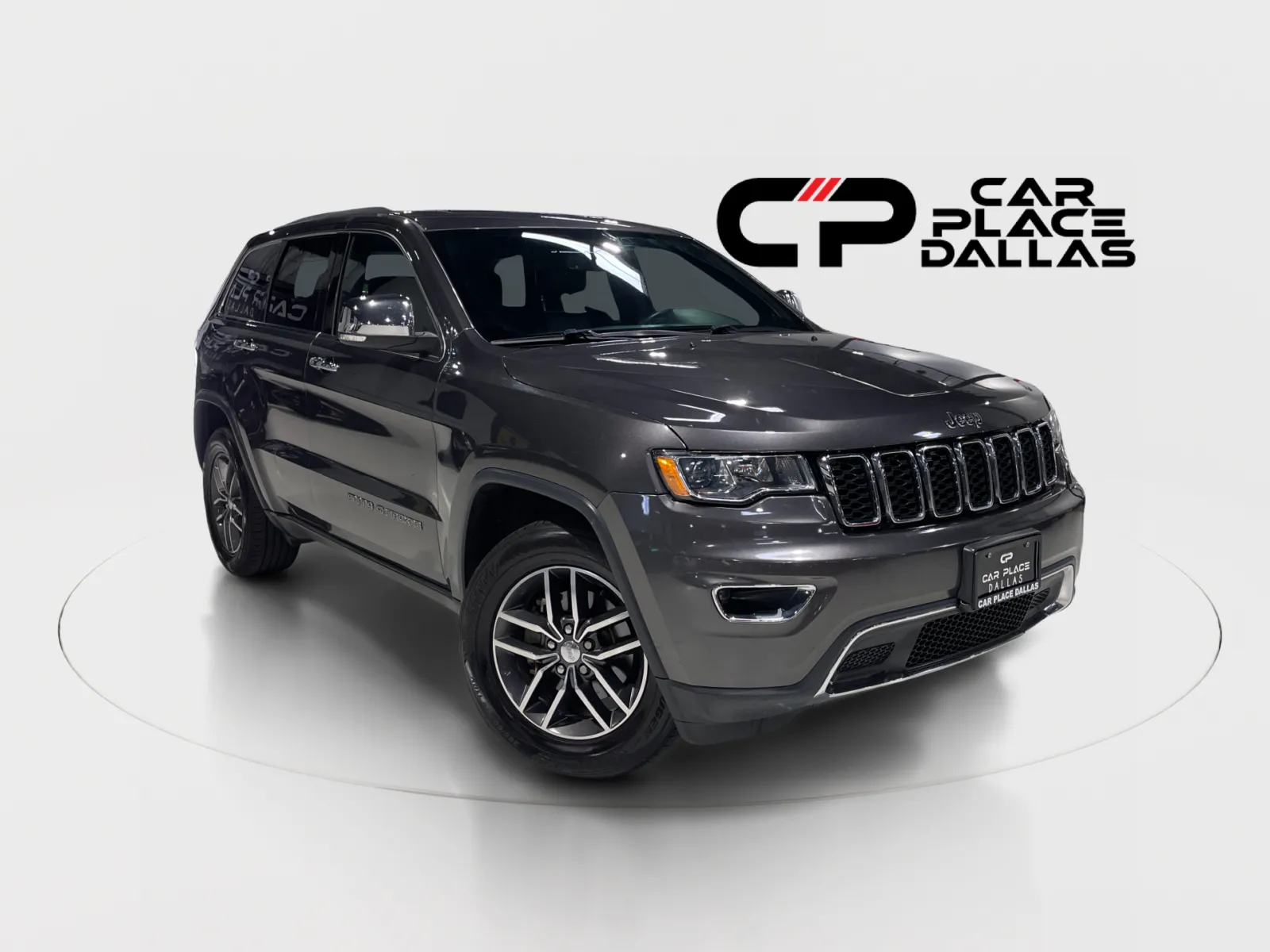 Black 2018 Jeep Grand Cherokee Limited NAV,CAM,SUNROOF,HTD LTHR,BLIND SPOT,PARK ASST,PWR LIFTGATE for sale in Addison, TX