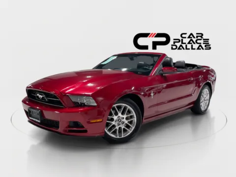 Photos of 2014 Ford Mustang V6 Premium CONVERTIBLE,305HP,PWR TOP,SYNC,RWD,LOW MILES for sale in Addison, TX at Car Place Dallas
