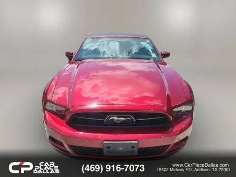 Photos of 2014 Ford Mustang V6 Premium CONVERTIBLE,305HP,PWR TOP,SYNC,RWD,LOW MILES for sale in Addison, TX at Car Place Dallas