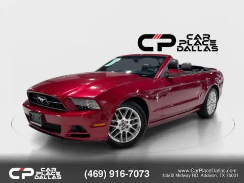 Photos of 2014 Ford Mustang V6 Premium CONVERTIBLE,305HP,PWR TOP,SYNC,RWD,LOW MILES for sale in Addison, TX at Car Place Dallas