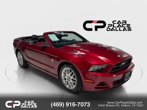More photos of 2014 Ford Mustang V6 Premium CONVERTIBLE,305HP,PWR TOP,SYNC,RWD,LOW MILES at Car Place Dallas, TX