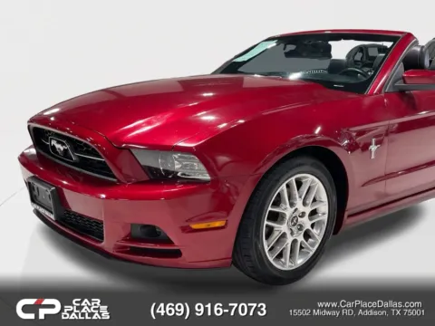 More photos of 2014 Ford Mustang V6 Premium CONVERTIBLE,305HP,PWR TOP,SYNC,RWD,LOW MILES at Car Place Dallas, TX