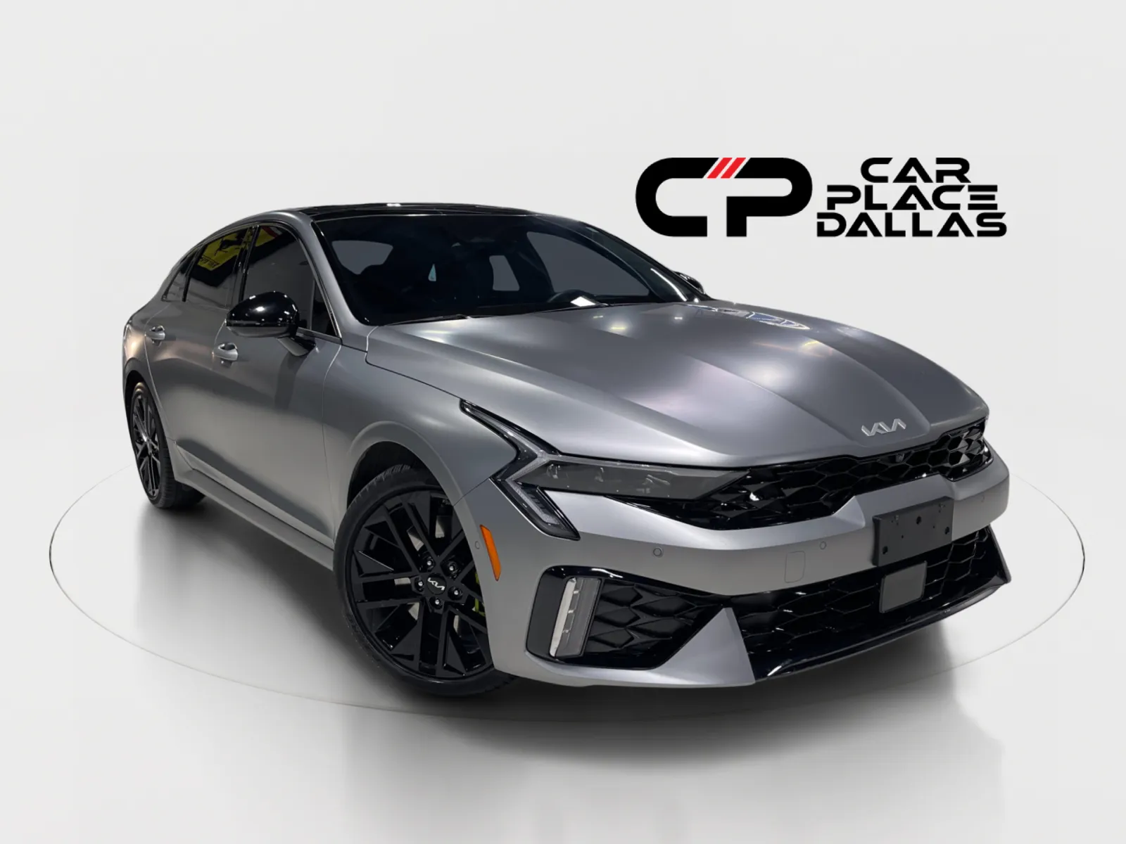 Gray 2025 Kia K5 GT GT1,290HP,2.5T,DCT,PANO,BOSE,360 CAM,BLIND VIEW,HTD/VENT STS,19 WHLS,NAV for sale in Addison, TX