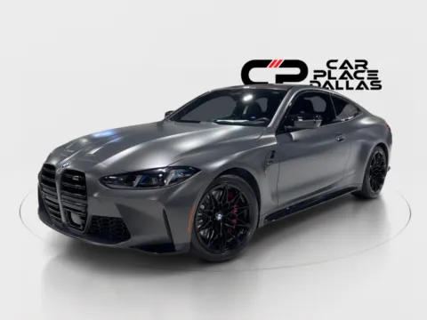 Photos of 2025 BMW M4 Competition xDrive,DRAVIT GREY,EXEC PKG,DRIVING ASST PRO,CARBON TRIM,HUD,HK,360 CAM,RED M BRAKES for sale in Addison, TX at Car Place Dallas