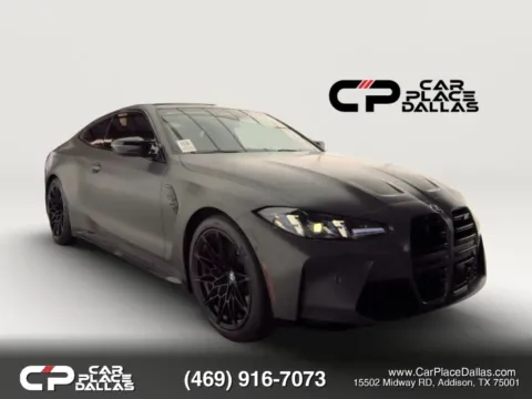 Gray 2025 BMW M4 Competition xDrive Coupe 2D for sale in Addison, TX