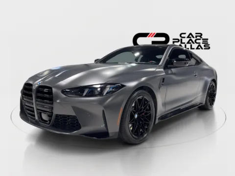 More photos of 2025 BMW M4 Competition xDrive,DRAVIT GREY,EXEC PKG,DRIVING ASST PRO,CARBON TRIM,HUD,HK,360 CAM,RED M BRAKES at Car Place Dallas, TX