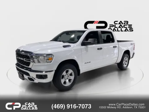 Another view of 2024 Ram 1500 Crew Cab Lone Star Crew 4X4,5.7 HEMI eTORQUE,LEVEL B,12 NAV,HTD STS/WHEEL,REMOTE START,PARKSENSE,TOW PKG for sale in Addison, TX at Car Place Dallas