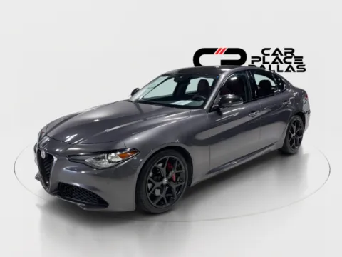 Another view of 2021 Alfa Romeo Giulia Ti RWD,NERO EDIZIONE,19 MIRON,RED CALIPERS,PANO,NAV,HTD LTHR,CARPLAY,ANDROID AUTO for sale in Addison, TX at Car Place Dallas