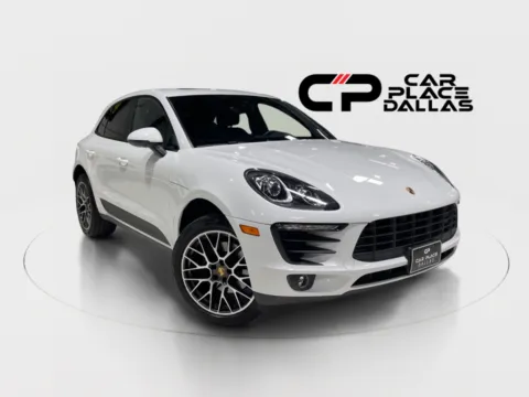 White 2018 Porsche Macan PDK,AWD,CAM,BT,PWR STS,DUAL CLIMATE,LOW MILES for sale in Addison, TX