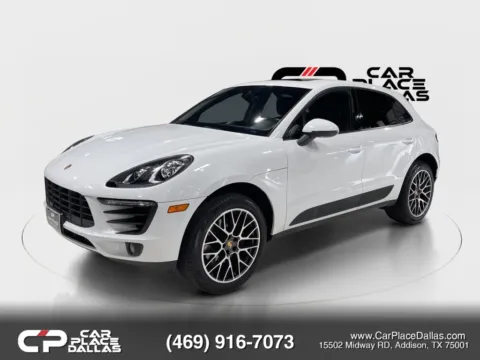 Another view of 2018 Porsche Macan PDK,AWD,CAM,BT,PWR STS,DUAL CLIMATE,LOW MILES for sale in Addison, TX at Car Place Dallas